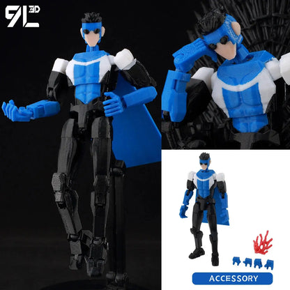 13cm Articulated Action Figure 3D Printed Collectible Model Toy