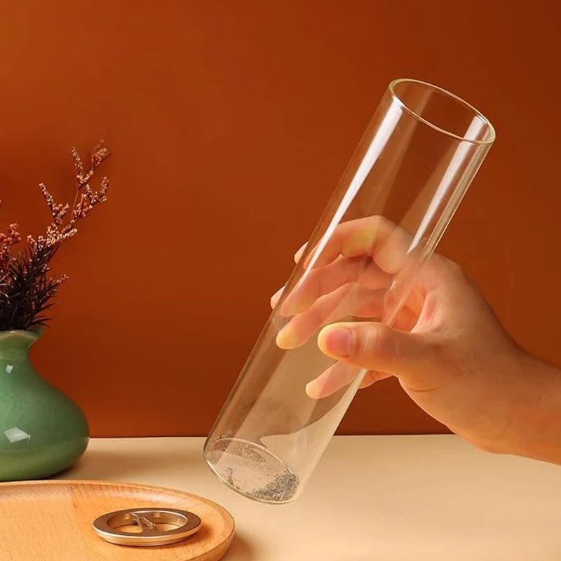 Glass Incense Burner with Removable Ash Catcher