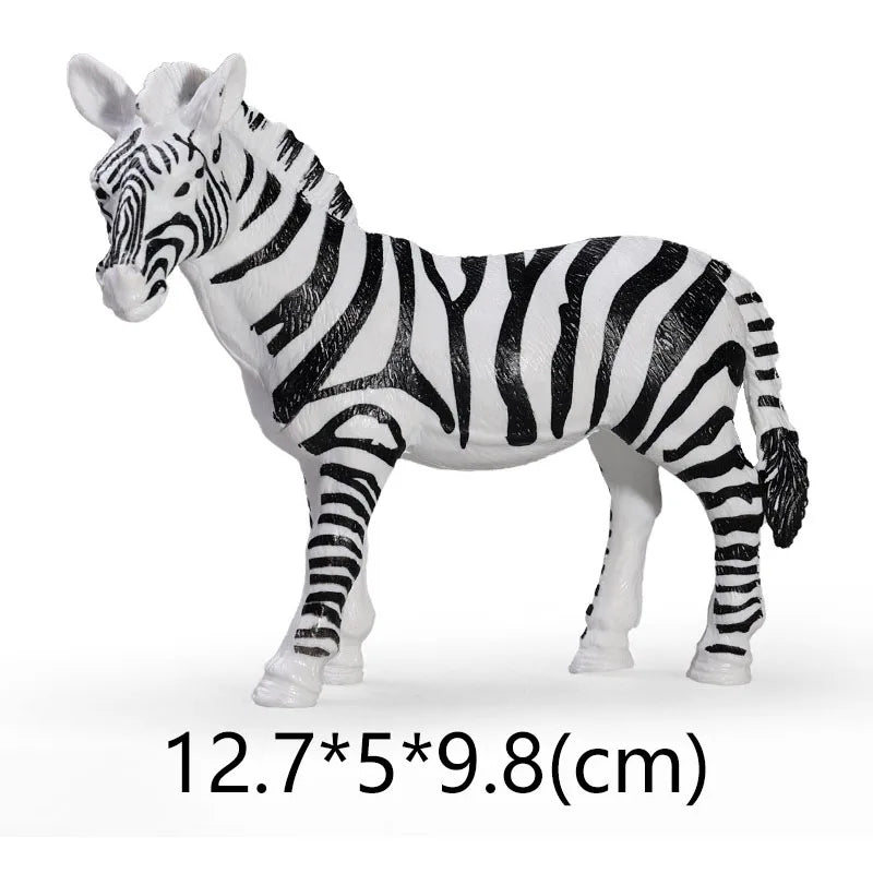 Wild Animal Figurines Set Realistic Zoo Figures for Kids Toy