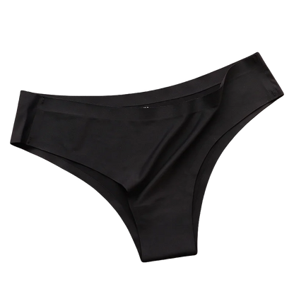 Seamless Brazilian Panties 4PCS Ice Silk Low Rise Briefs
