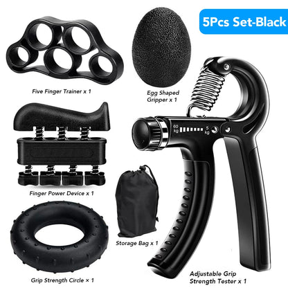 Build stronger hands and forearms anywhere with adjustable resistance, compact portability, and versatile grip-training accessories.