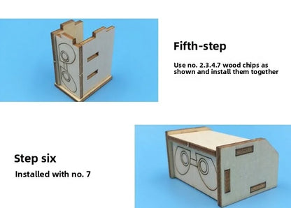 Solar Car STEM Kit – DIY Wooden Educational Model