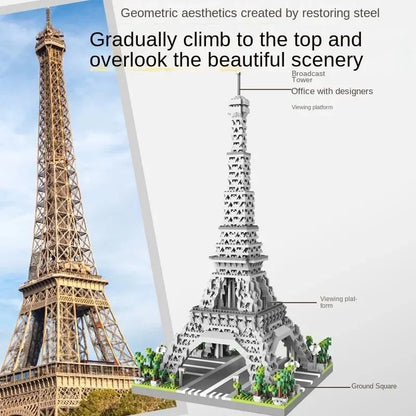 A compact architecture model for creative building, display, and hands-on assembly.