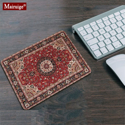 Carpet Mouse Pad 22x18cm – Non-Slip Small Mouse Mat