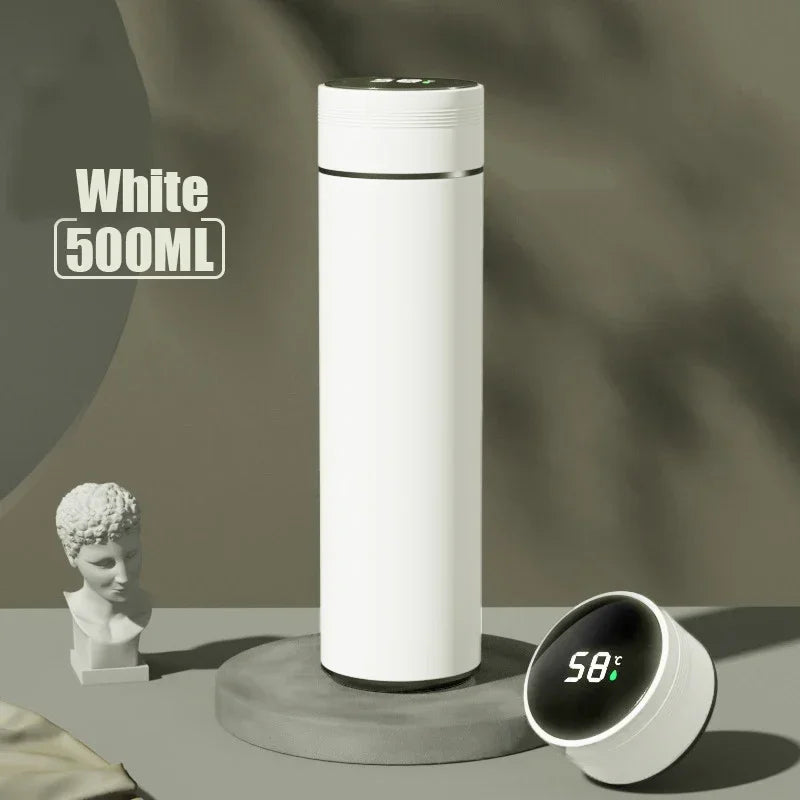 500ML Temperature Display Thermos Cup – Insulated Stainless Steel Bottle