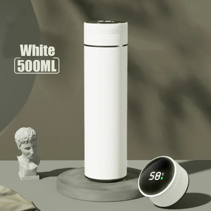 500ML Temperature Display Thermos Cup – Insulated Stainless Steel Bottle