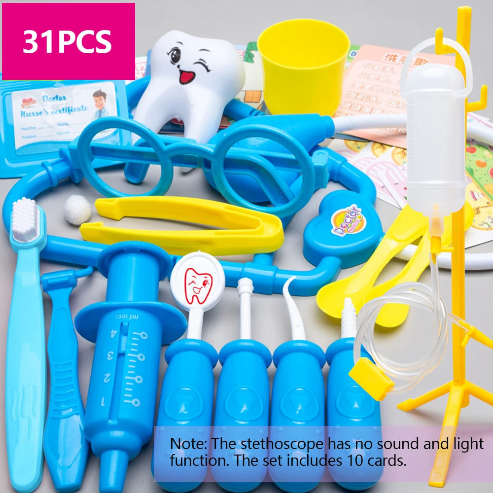 Kids Doctor Pretend Play Set – 53/31-Piece Medical Toy Kit