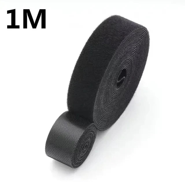 1/5M Cable Organizer Tape – Reusable Wire Winder & Cord Management Tie