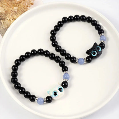 Cat Bracelet – Luminous Matching Friendship Bead Bracelet