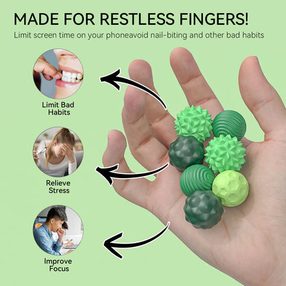 Magnetic Fidget Toy Silicone Stress Ball for Anxiety Relief