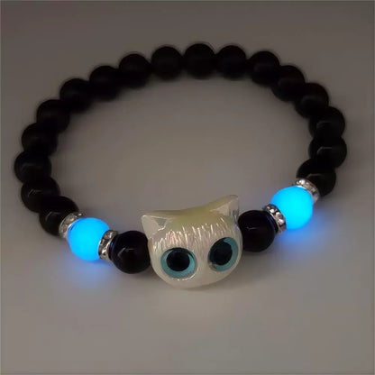 Cat Bracelet – Luminous Matching Friendship Bead Bracelet