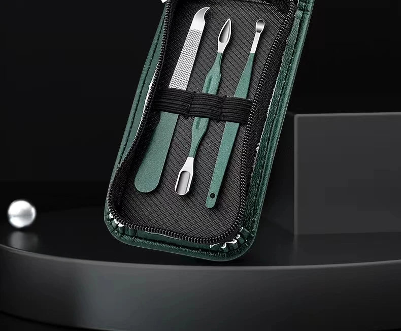 Nail Clippers Set 6 Piece Stainless Steel Manicure Kit