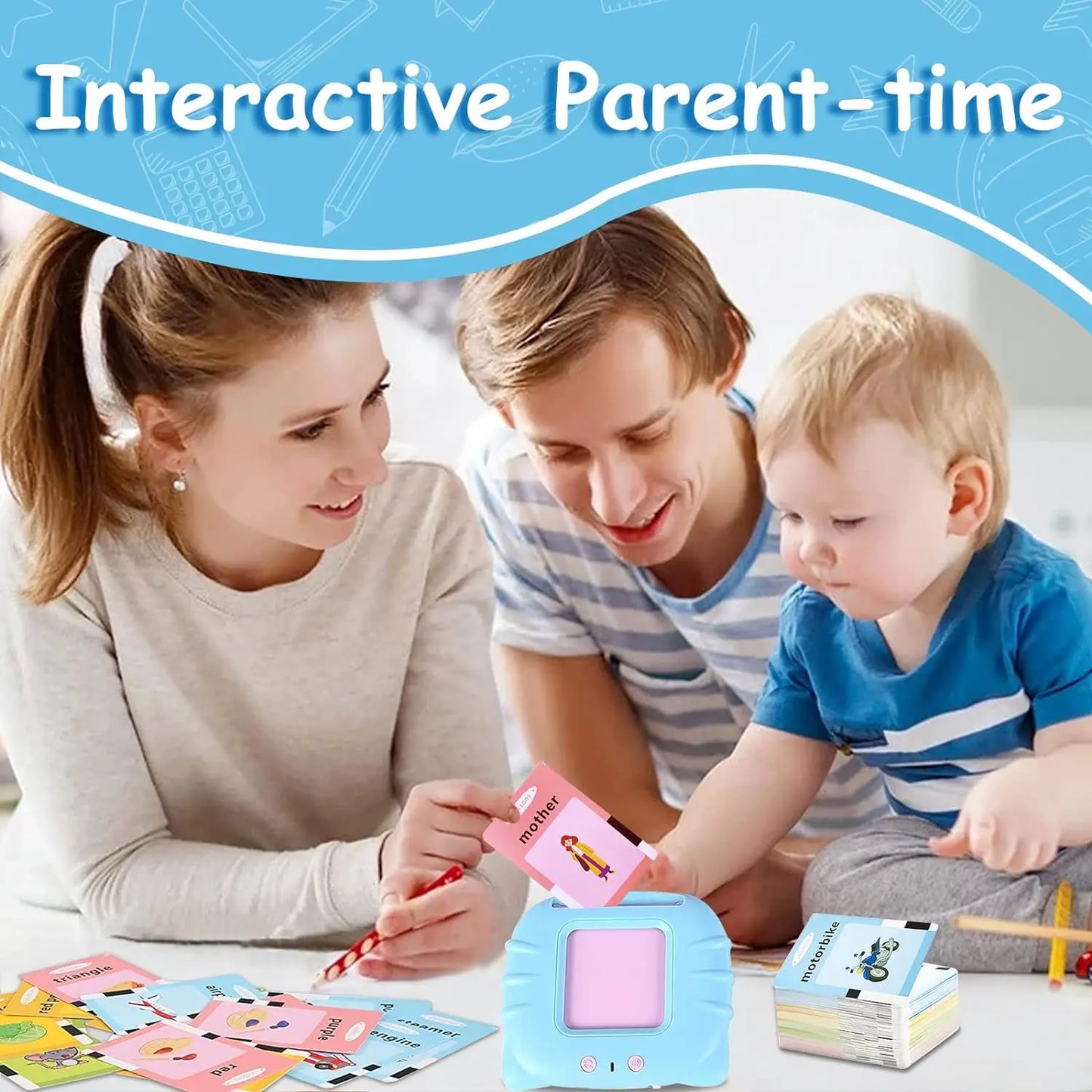 Talking Flash Cards Audio Learning Toy for Kids