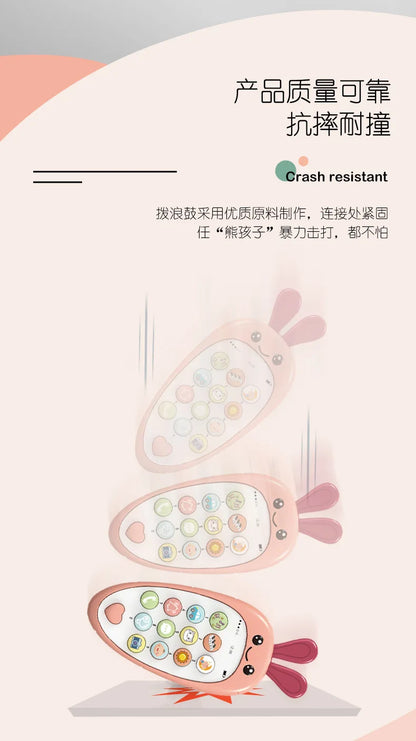 Baby Phone Toy with Music & Sounds for Kids