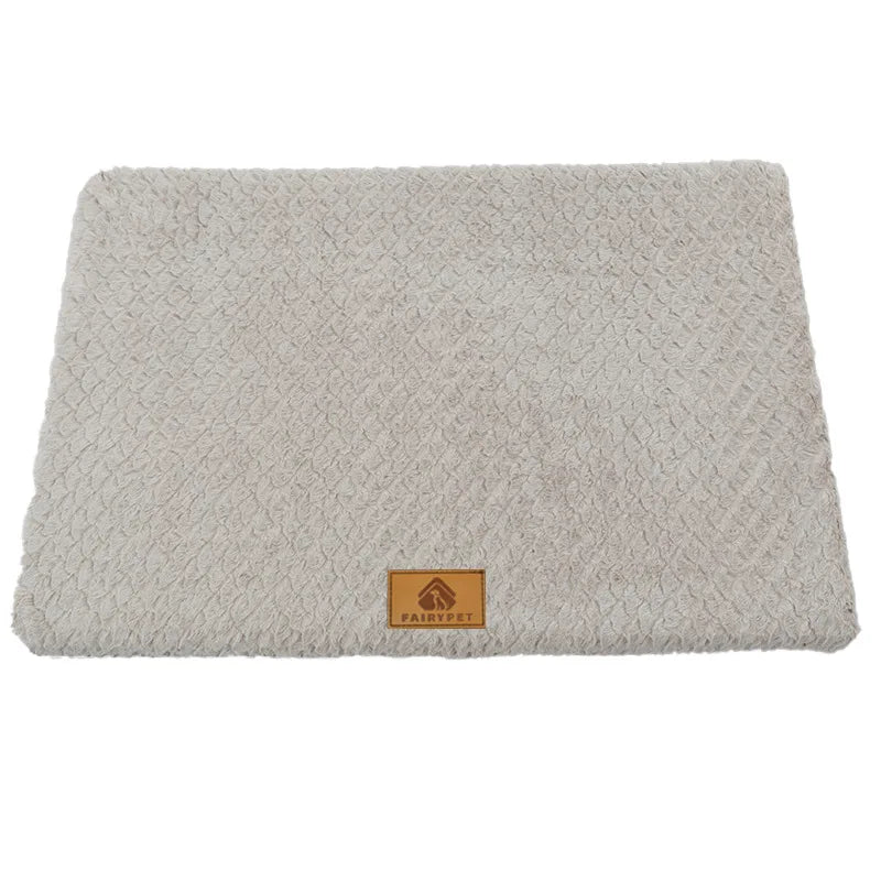 Orthopedic Dog Bed with Washable Cover – Crate Mat