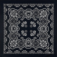 Oversized Paisley Bandana 70cm Cotton Hip Hop Head Scarf
