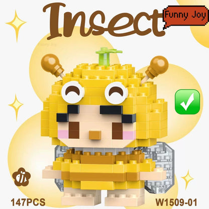 Insect Building Blocks – 3D Animal Model Set