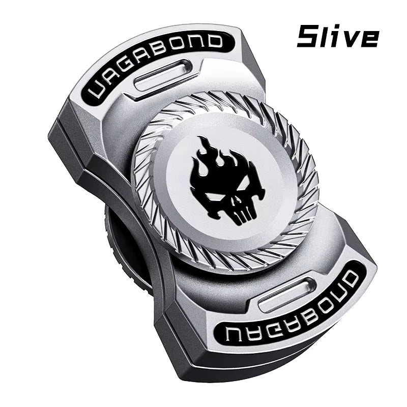 3-in-1 Metal Fidget Toy Spinner Slider Stress Relief EDC