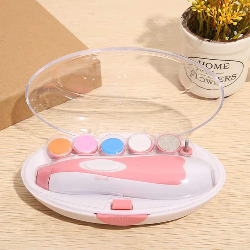 Baby Electric Nail Trimmer Infant Nail Care Set