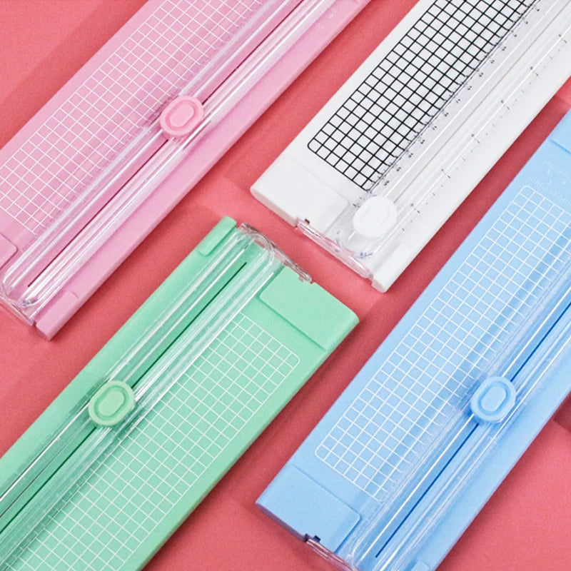 A4 Mini Paper Trimmer – Compact Paper Cutter for Crafts, Photos & Scrapbooks