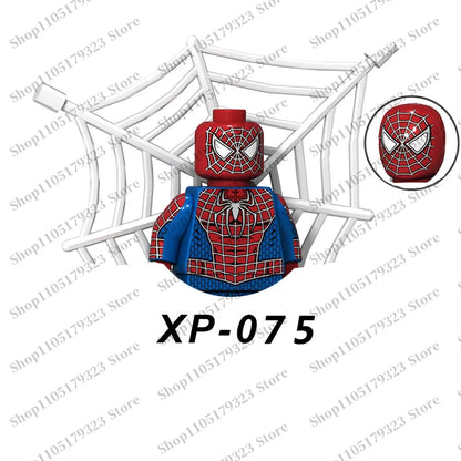Superhero Building Block Figures Mini Brick Toys