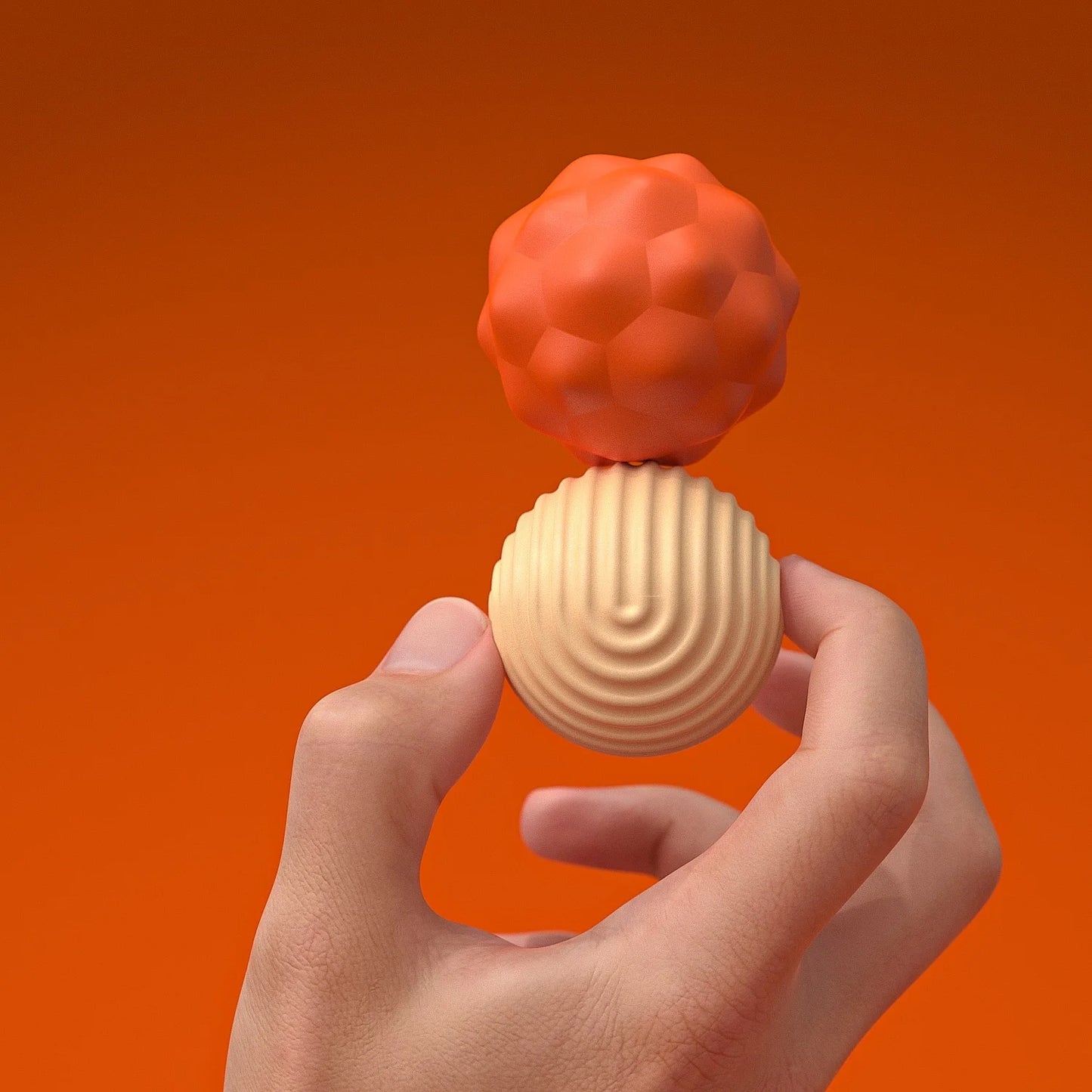 Magnetic Fidget Toy Silicone Stress Ball for Anxiety Relief