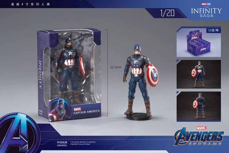Marvel Avengers Action Figure 10cm Collectible Model