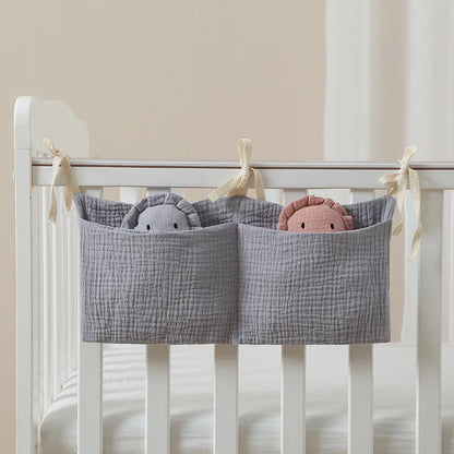 Baby Crib Organizer Hanging Diaper Caddy Storage Bag