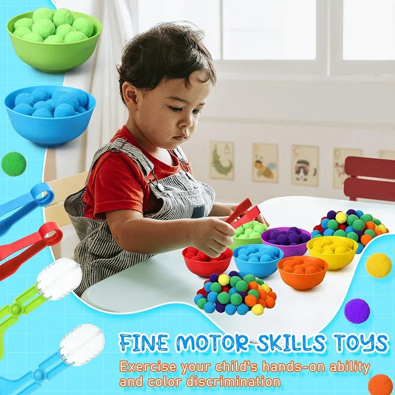 Counting and Sorting Toys for Kids – Montessori Learning Set