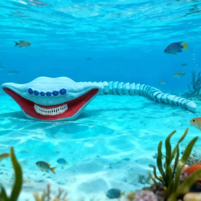 Deep Sea Monster Figure 3D Printed Movable Action Toy