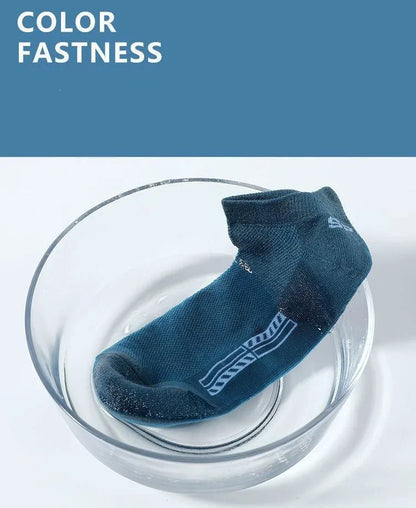 Men's Ankle Socks Breathable Cotton Sports Socks 5 Pairs
