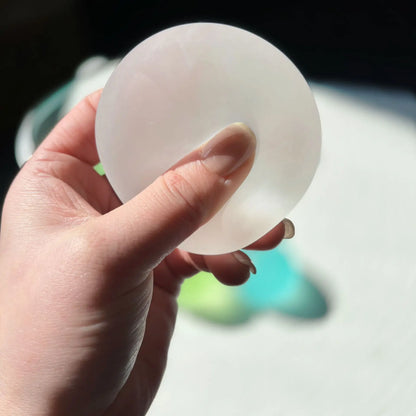 Blue Maltose Squishy Toy – Transparent Slow-Rebound Fidget