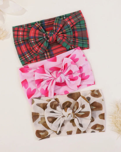 Baby Flower Headband Soft Nylon Newborn Hairband