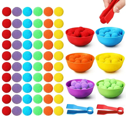 Counting and Sorting Toys for Kids – Montessori Learning Set
