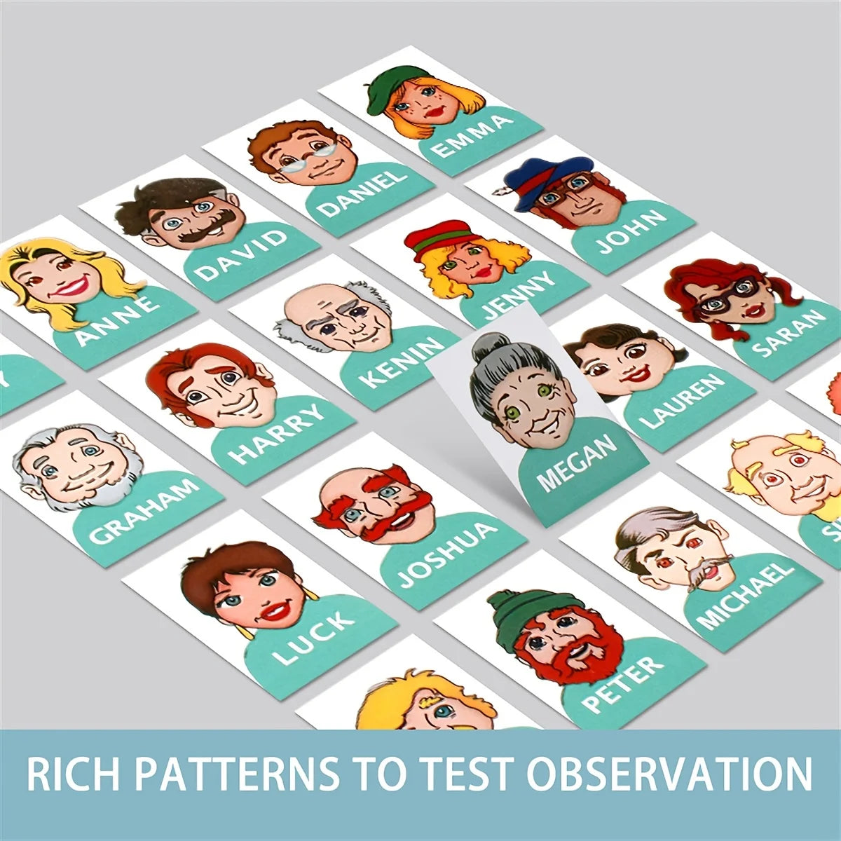 Guess Who Board Game – Two Player Puzzle Game