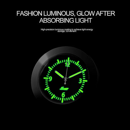 Mini Car Clock – Luminous Quartz Dashboard & Air Vent Clock