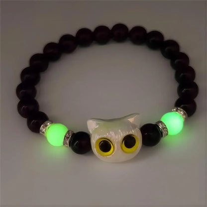 Cat Bracelet – Luminous Matching Friendship Bead Bracelet