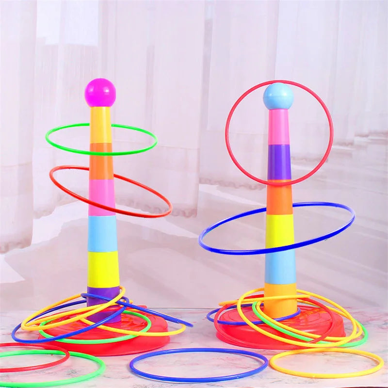 A fun two-in-one activity for indoor play, outdoor games, and family interaction.