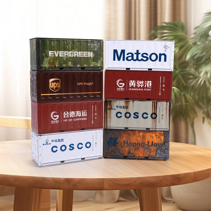Mini Metal Storage Box Decorative Desktop Organizer
