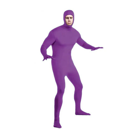 Invisible Jumpsuit Zentai Cosplay Bodysuit Halloween Costume