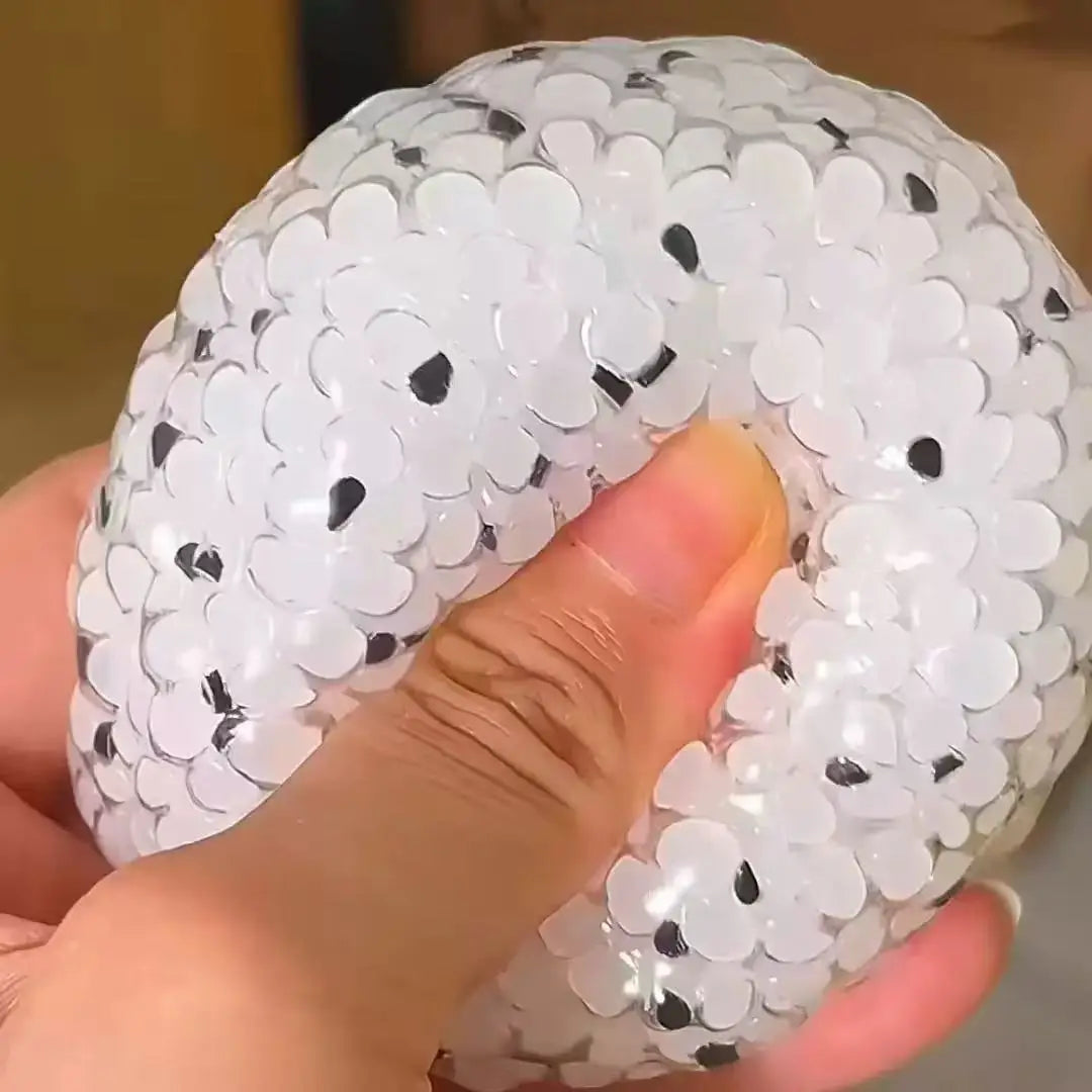 Rice Ball Squishy Toy – Japanese Food Squeeze Stress Ball