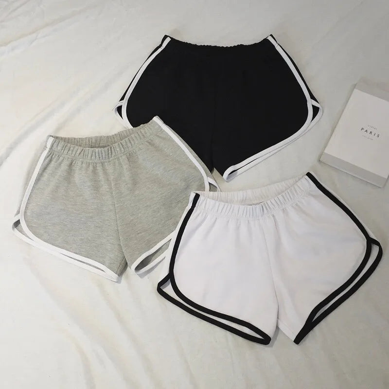 Women's Quick Dry Running Shorts High Waist Workout Shorts