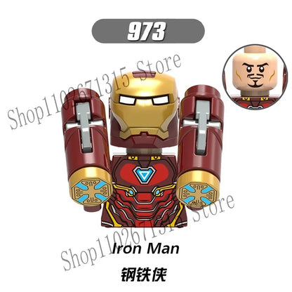 Marvel Avengers Building Block Figures Superhero Bricks