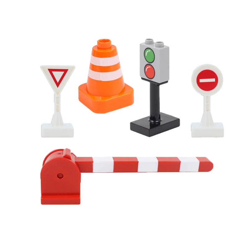 Electric Train Track Building Blocks Set – Educational Railway Toy