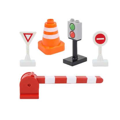 Electric Train Track Building Blocks Set – Educational Railway Toy