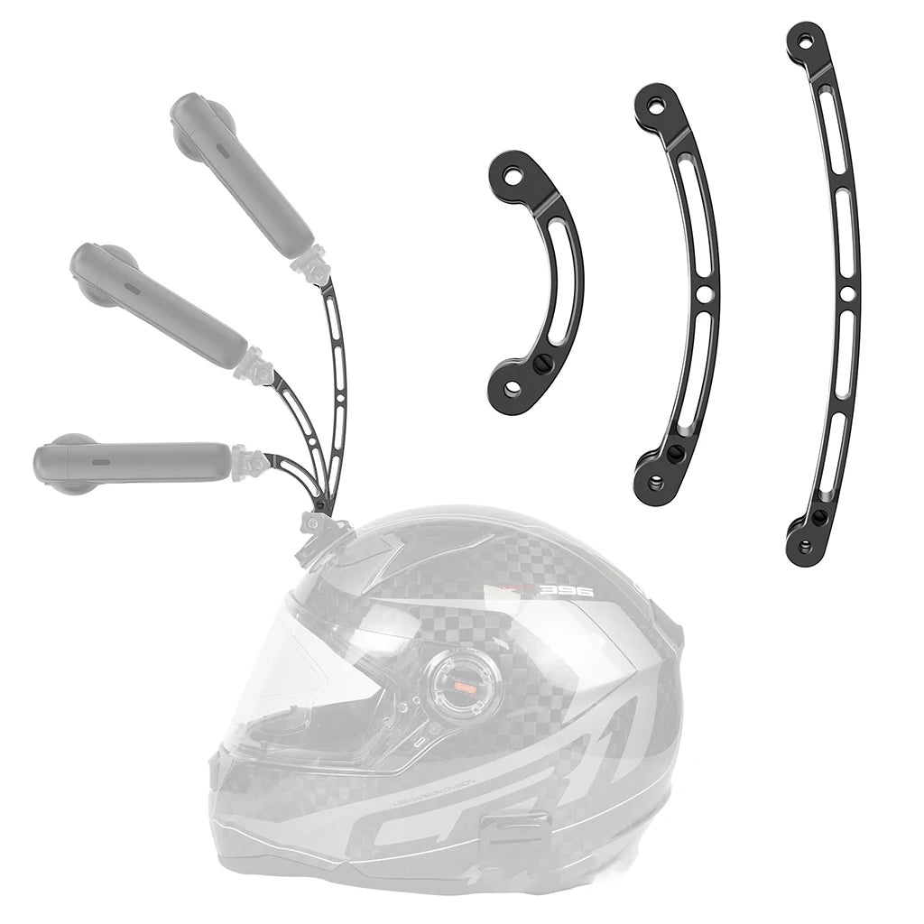 Action Camera Helmet Mount Extension Aluminum Arm Adapter