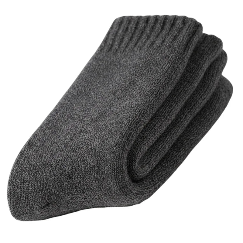 Merino Wool Socks Thick Thermal Winter Crew Socks