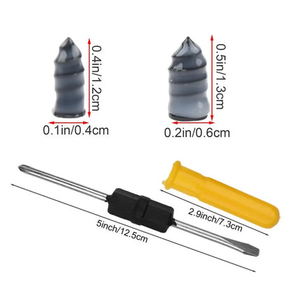 Keep a reliable tire repair solution close at hand for quick tubeless puncture repairs on the road, at home, or in the garage.