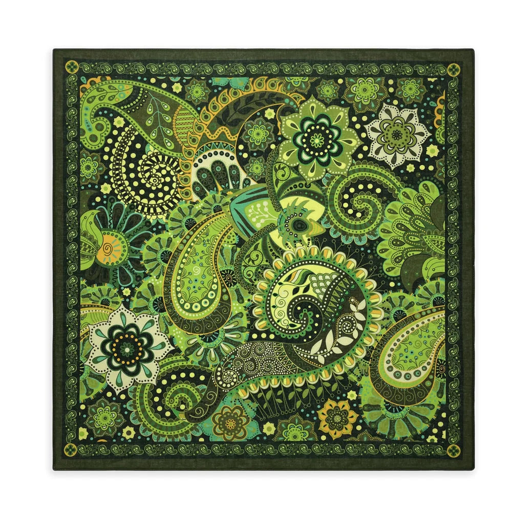 Cotton Bandana Scarf Skull Paisley Hip Hop Headband