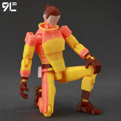 Invincible Boy Action Figure 14cm 3D Printed Poseable Model